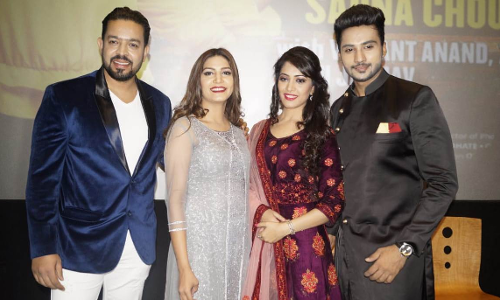 सपना चौधरी ने दिल्ली में लॉन्च किया अपनी डेब्यू फिल्म दोस्ती के साइड इफेक्ट्स का ट्रेलर