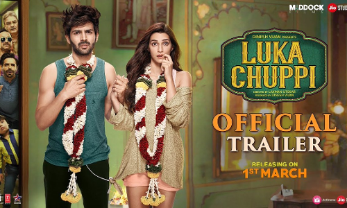 #LukaChuppiTrailer : लिव इन विद फैमिली ड्रामा फिल्म लुका छिपी का ट्रेलर रिलीज, देखिए- VIDEO