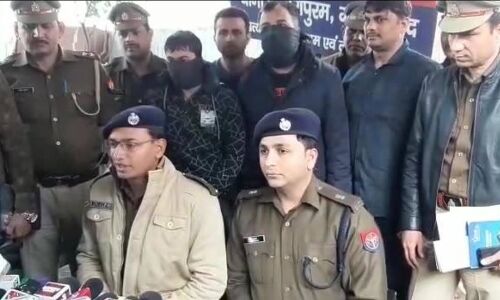 गाजियाबाद पुलिस ने महंगे शोरूमों से चोरी करने वाले गिरोह का किया भंडाफोड़, 15 लाख कैश सहित लाखों का माल बरामद