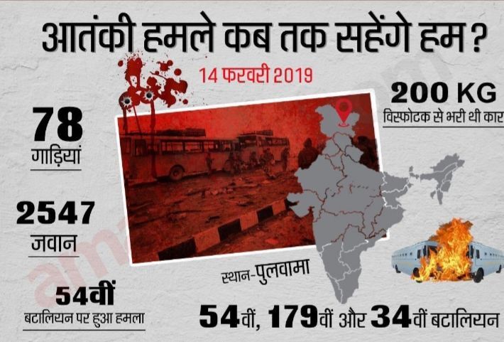 8 घंटे के अंदर दूसरा आतंकी हमला, 44 सैनिक हुए शहीद 8 घंटे के अंदर दूसरा आतंकी हमला, 44 सैनिक हुए शहीद