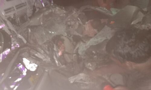 आईपीएस पीयूष आंनंद का परिवार काल के गाल में समाया, गैस कटर से काटकर निकले शव