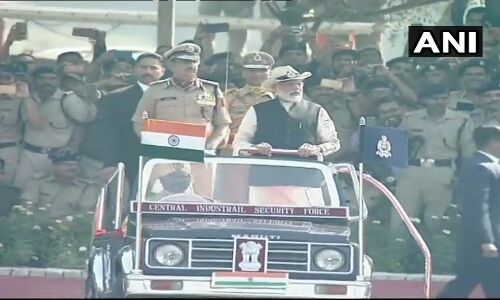 LIVE : CISF के 50वें स्थापना दिवस में पहुंचे PM मोदी, जवानों को करेंगे संबोधित