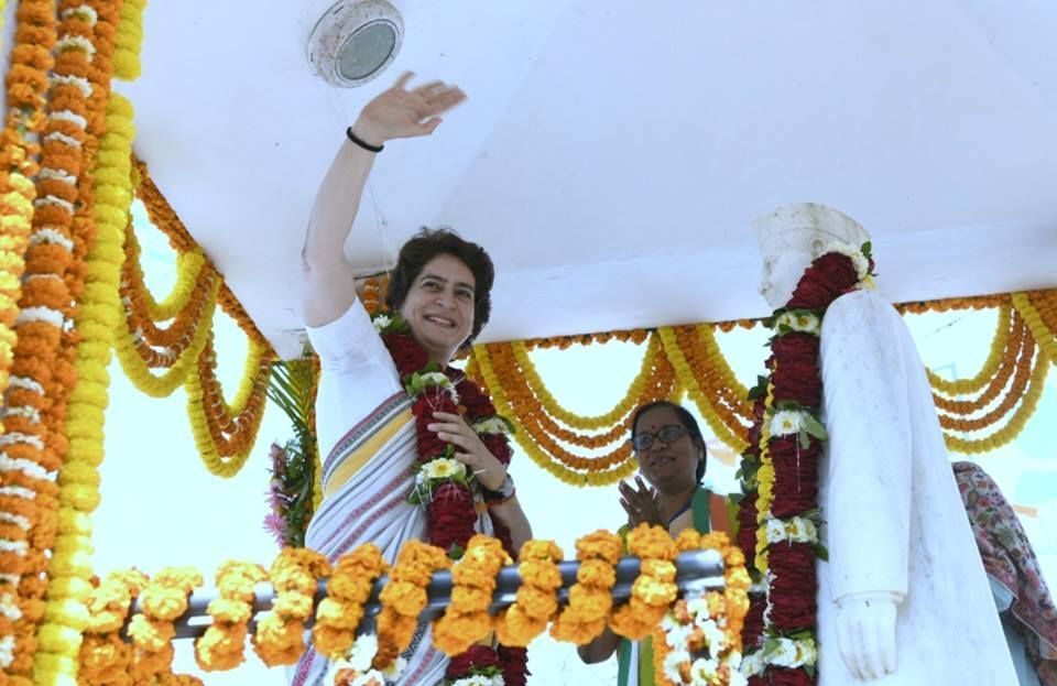 प्रियंका का बीजेपी अध्यक्ष की बहू से सवाल, कहीं आपके ससुर नाराज तो नहीं है !