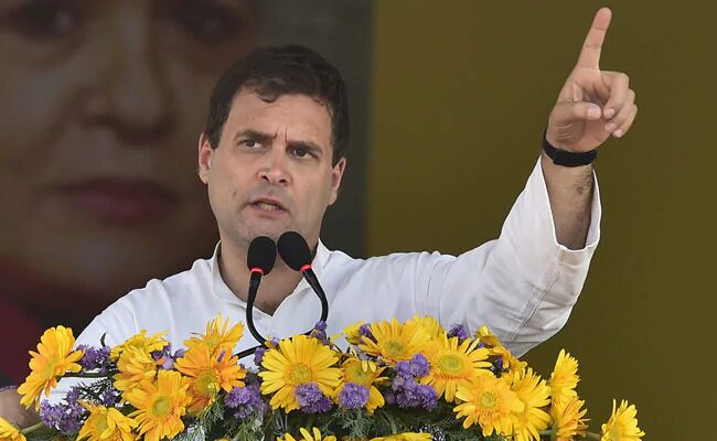 राहुल गांधी ने गढ़ा नया नारा, कुछ नहीं सब झूठा है, नरेंद्र मोदी ने लूटा है