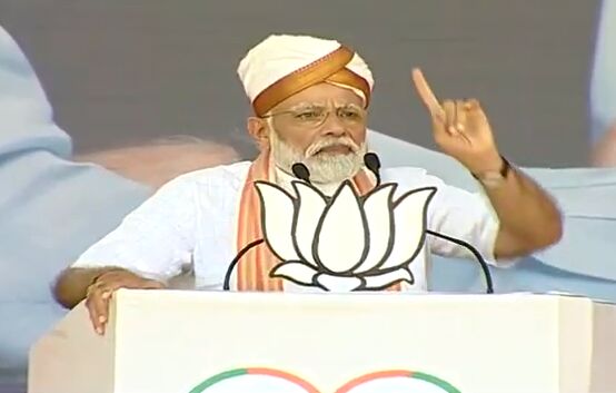 लातूर में बोले पीएम मोदी, आतंकवादियों के अड्डे में घुसकर मारेंगे, ये नए भारत की नीति है