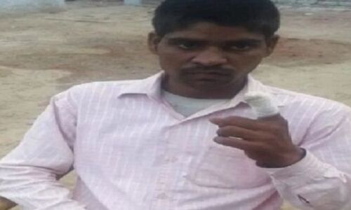 बीजेपी को वोट पड़ जाने पर युवक ने काट डाली ऊँगली