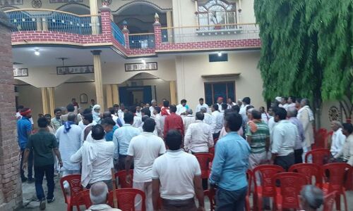 मछलीशहर लोकसभा से गठबंधन प्रत्याशी टी. राम ने कार्यकर्ताओं के साथ झोंकी ताकत, की नुक्कड़सभाएं