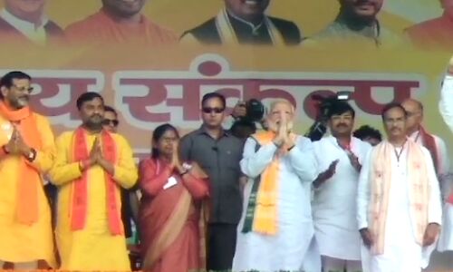 बाँदा में मोदी बोले, जातिवाद नहीं राष्ट्रवाद पर वोट डालो