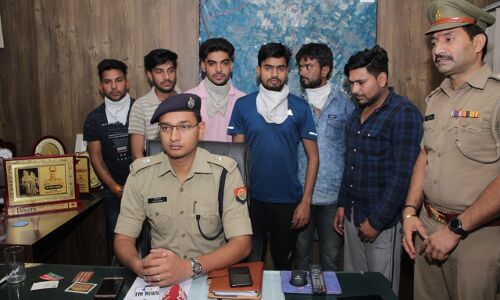 गाजियाबाद पुलिस को मिली बड़ी सफलता, मिन्टू त्यागी गैंग के 6 शातिर बदमाश किए गिरफ्तार