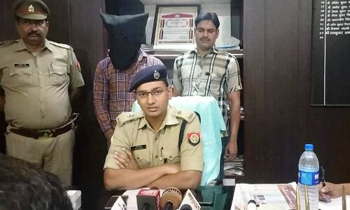 गाजियाबाद पुलिस ने 25 हजार का ईनामी लूट एवं चोरी की घटनाओं में बांछित बदमाश किया गिरफ्तार