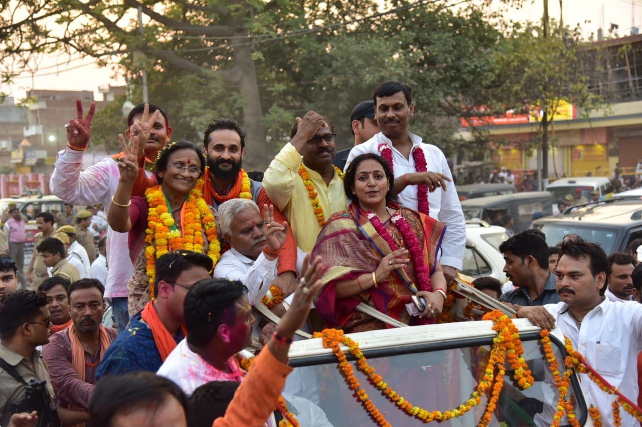 प्रयागराज की दोनों सीटों पर महिला शक्ति की जीत ,लगभग ढेड़ लाख मतों से जीत हासिल की प्रयागराज की दोनों सीटों पर महिला शक्ति की जीत ,लगभग ढेड़ लाख मतों से जीत हासिल की