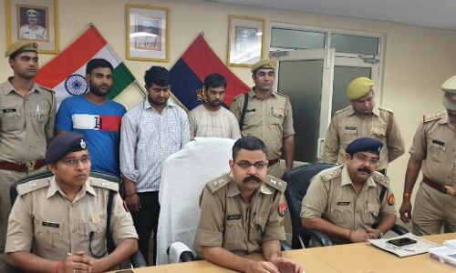 नोएडा पुलिस ने 65 लाख की लूट का किया खुलासा, तीन आरोपी गिरफ्तार