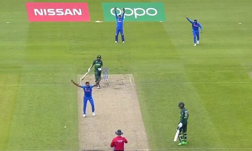 INDvsPAK LIVE : भारत ने दिया पाक को 336 का लक्ष्य, पाक का पहला विकेट गिरा