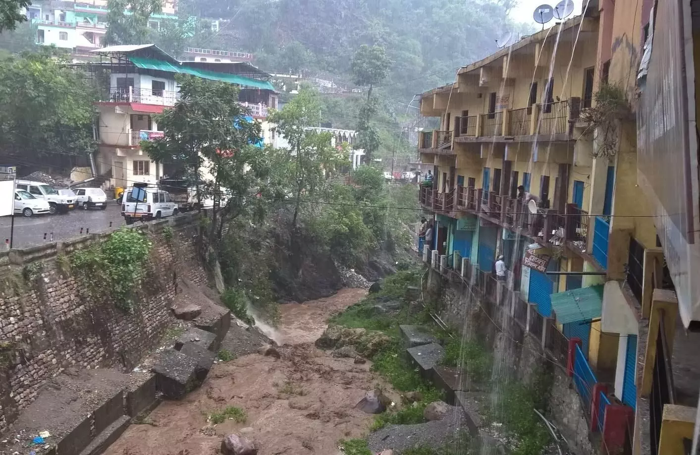 रुद्रप्रयाग में बादल फटा रुद्रप्रयाग में बादल फटा