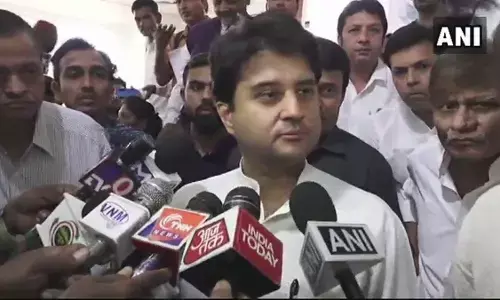 कांग्रेस महासचिव ज्योतिरादित्य सिंधिया ने दिया महासचिव पद से इस्तीफा