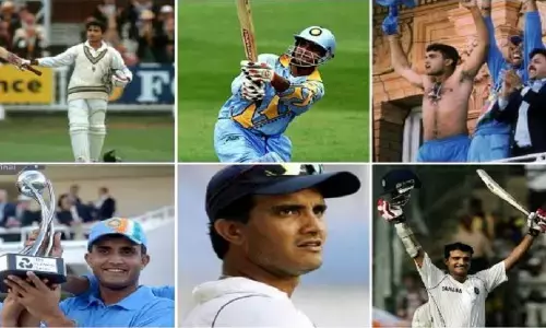 Birthday Special: दाएं हाथ से बाएं हाथ के बल्लेबाज बन गए थे सौरभ गांगुली, जानिए- 10 ख़ास बातें Birthday Special: दाएं हाथ से बाएं हाथ के बल्लेबाज बन गए थे सौरभ गांगुली, जानिए- 10 ख़ास बातें
