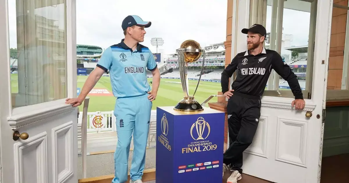 England vs New Zealand World Cup Final : हारने वाली टीम को मिलेंगे इतने रुपये, विजेता टीम को नहीं मिलेगी Trophy England vs New Zealand World Cup Final : हारने वाली टीम को मिलेंगे इतने रुपये, विजेता टीम को नहीं मिलेगी Trophy