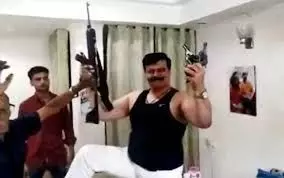 बंदूकबाज विधायक कुंवर प्रणव सिंह चैंपियन पर भाजपा ने की बड़ी कार्यवाई