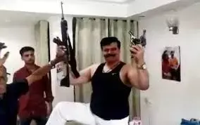 बंदूकबाज विधायक कुंवर प्रणव सिंह चैंपियन पर भाजपा ने की बड़ी कार्यवाई