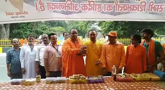 अखिल भारत हिन्दू महासभा के कांवड़ शिविर पर मेडिकल शिविर का हुआ शुभारंभ अखिल भारत हिन्दू महासभा के कांवड़ शिविर पर मेडिकल शिविर का हुआ शुभारंभ