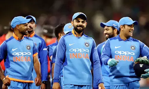 टीम इंडिया की जर्सी पर ओप्पो की जगह बायजू का लोगो दिखेगा, विंडीज दौरे के बाद बदलाव होगा टीम इंडिया की जर्सी पर ओप्पो की जगह बायजू का लोगो दिखेगा, विंडीज दौरे के बाद बदलाव होगा