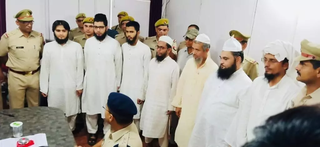शामली पुलिस को मिली बड़ी कामयाबी, यूपी के मदरसे में 2 साल से रह रहे थे ये 4 विदेशी, पुलिस ने 3 शिक्षकों को भी दबोचा