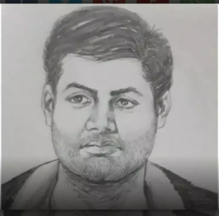 प्रतापगढ़ में कांस्टेबल पर हमला करने वाले का एसपी ने जारी किया स्केच