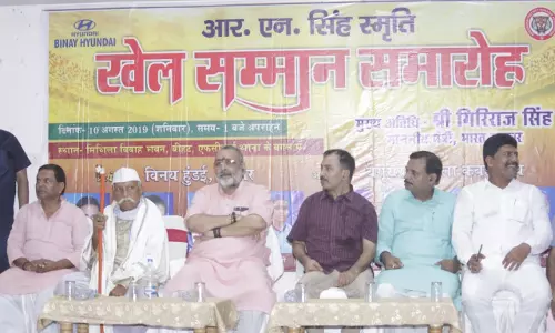 बिहार की आन -बान और शान है  बीहट के खिलाड़ी, परेशानी से निजात के लिए बनेगा इंडोर स्टेडियम-गिरिराज सिंह