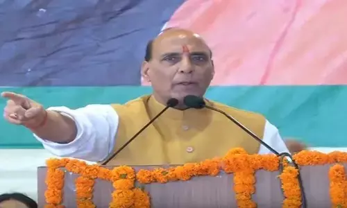 राजनाथ सिंह ने पाक को दी कड़ी चेतावनी, कहा- अब जो भी बात होगी पीओके पर होगी