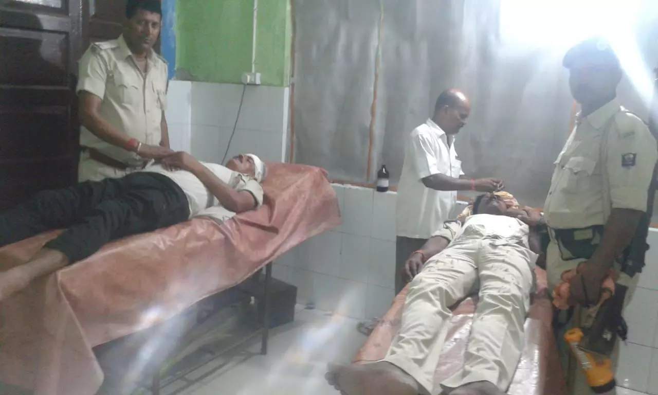नालन्दा में पुलिस पर हमला कर अभियुक्त को छुड़ाया, हमले में ASI सहित दो जवान घायल