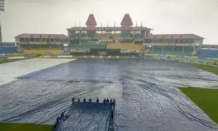 IND vs SA: धर्मशाला में बारिश ने डाला खखल, शाम सात बजे से होने वाला है मैच