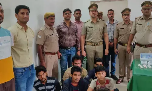 थाना फेस-3 पुलिस ने राहगीरों से लूटपाट करने वाले पांच लुटेरों को किया गिरफ्तार