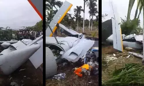 कर्नाटक में क्रैश हुआ डीआरडीओ का रुस्तम 2 यूएवी, ट्रायल के दौरान हादसा
