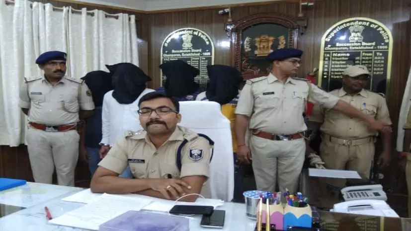 मोतिहारी पुलिस ने हीरा हत्या कांड का किया भंडाफोड़, तीन गिरफ्तार