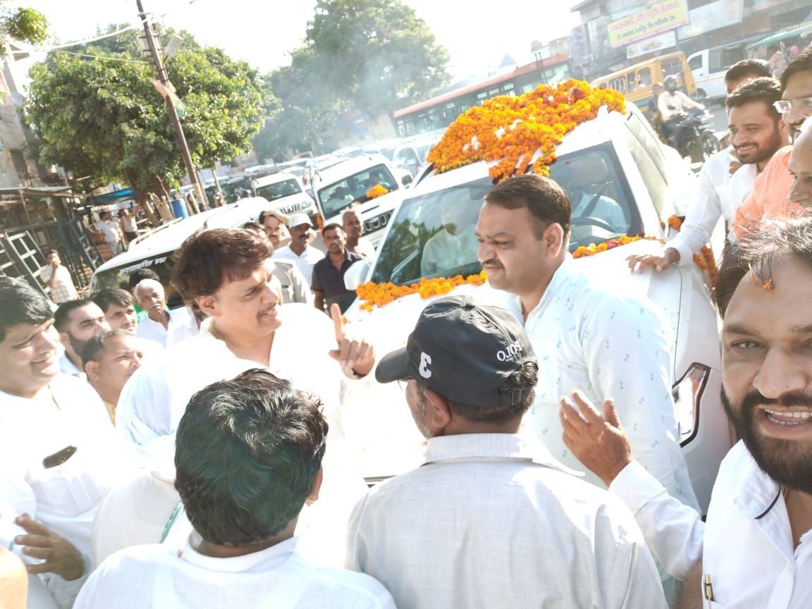 भाजपा के राज्य सभा सांसद सुरेंद्र सिंह नागर की रैली में उमड़ा जन सैलाब भाजपा के राज्य सभा सांसद सुरेंद्र सिंह नागर की रैली में उमड़ा जन सैलाब