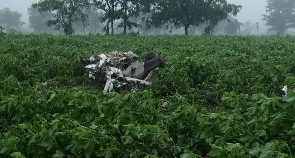 तेलंगाना के विकाराबाद में एक विमान हुआ क्रैश, हादसे में 2 पायलटों की गई जान