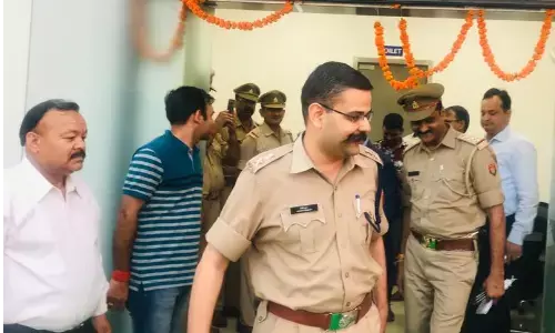 एसएसपी वैभव कृष्ण ने किया सेमसंग पुलिस चौकी सेक्टर 81 का उद्घाटन एसएसपी वैभव कृष्ण ने किया सेमसंग पुलिस चौकी सेक्टर 81 का उद्घाटन