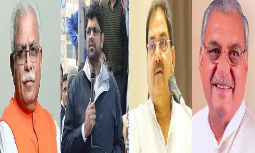 Haryana Assembly Elections 2019 Live Update : हरियाणा की 90 सीटों पर वोटिंग जारी, इन हॉट सीटों मुकाबला कडा Haryana Assembly Elections 2019 Live Update : हरियाणा की 90 सीटों पर वोटिंग जारी, इन हॉट सीटों मुकाबला कडा