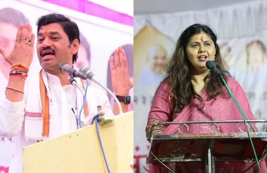 महाराष्ट्र चुनाव 2019 रिजल्ट : भाई धनंजय मुंडे से हार गईं फडणवीस सरकार में मंत्री पंकजा मुंडे
