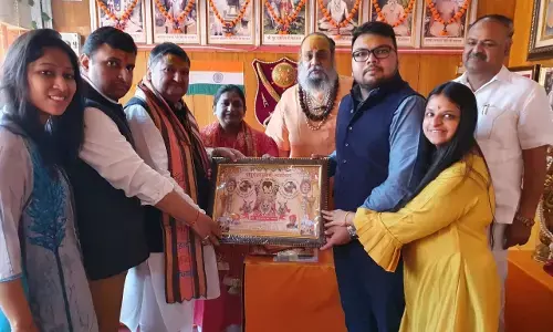 राज्यसभा सांसद अनिल अग्रवाल ने श्री दूधेश्वर नाथ मंदिर का दर्शन कर लिया आशीर्वाद