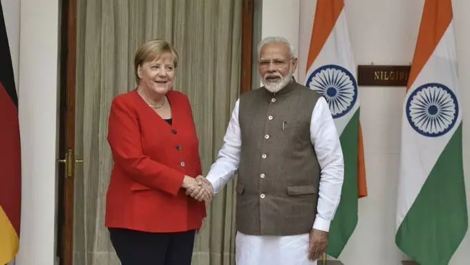 भारत-जर्मनी में 11 क्षेत्रों में करार, मोदी बोले- आतंकवाद से लड़ाई में सहयोग को मजबूती देंगे