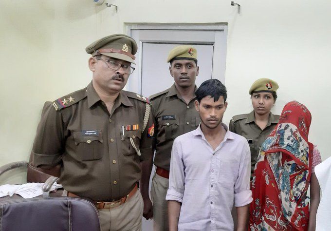 बाराबंकी पुलिस ने किया खुलासा, बहु बेटे ने मिलकर माँ मार डाली बाराबंकी पुलिस ने किया खुलासा, बहु बेटे ने मिलकर माँ मार डाली