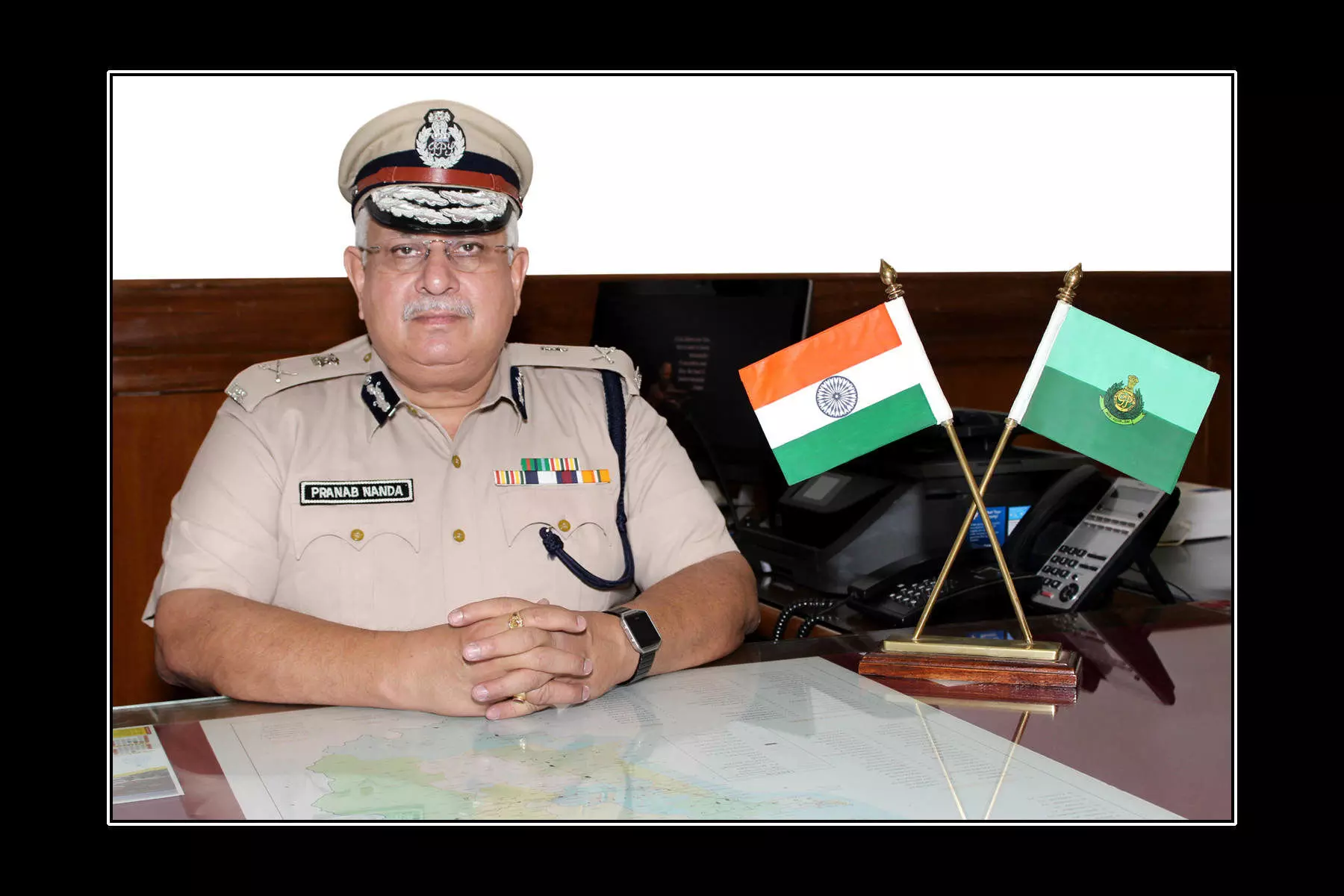 गोवा के पुलिस महानिदेशक (DGP) प्रणब नंदा का दिल्ली में निधन