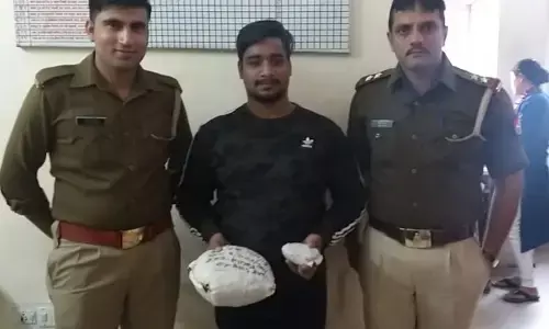 नोएडा : थाना फेस-3 पुलिस ने पकड़ा एक शातिर गांजा तस्कर