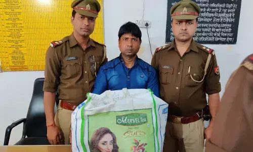 नोएडा थाना-39 पुलिस ने गिरफ्तार किया एक शातिर गांजा तस्कर, कब्जे से 8 किलो 958 ग्राम गांजा बरामद