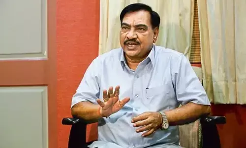 भाजपा नेता एकनाथ खडसे ने कहा- अजित पवार सिंचाई घोटाले के आरोपी, पार्टी को उनका समर्थन नहीं लेना चाहिए था