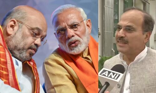कांग्रेस नेता अधीर रंजन चौधरी ने पीएम मोदी और अमित शाह को लेकर दिया ये विवादित बयान कांग्रेस नेता अधीर रंजन चौधरी ने पीएम मोदी और अमित शाह को लेकर दिया ये विवादित बयान