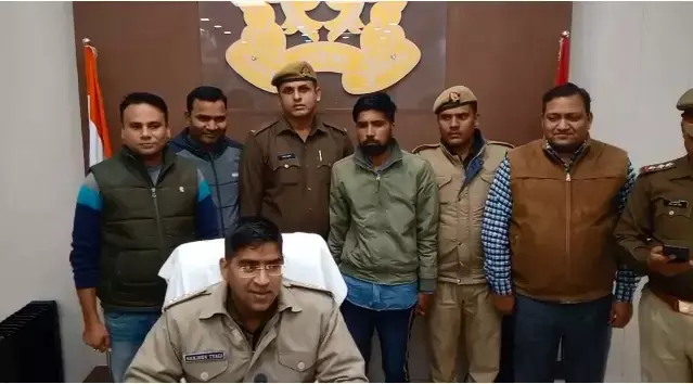 बिजनौर छात्रा के साथ रेप करने वाला आरोपी गिरफ्तार