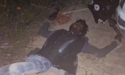 यूपी की कानपुर पुलिस ने मारी रेप के आरोपी के गोली