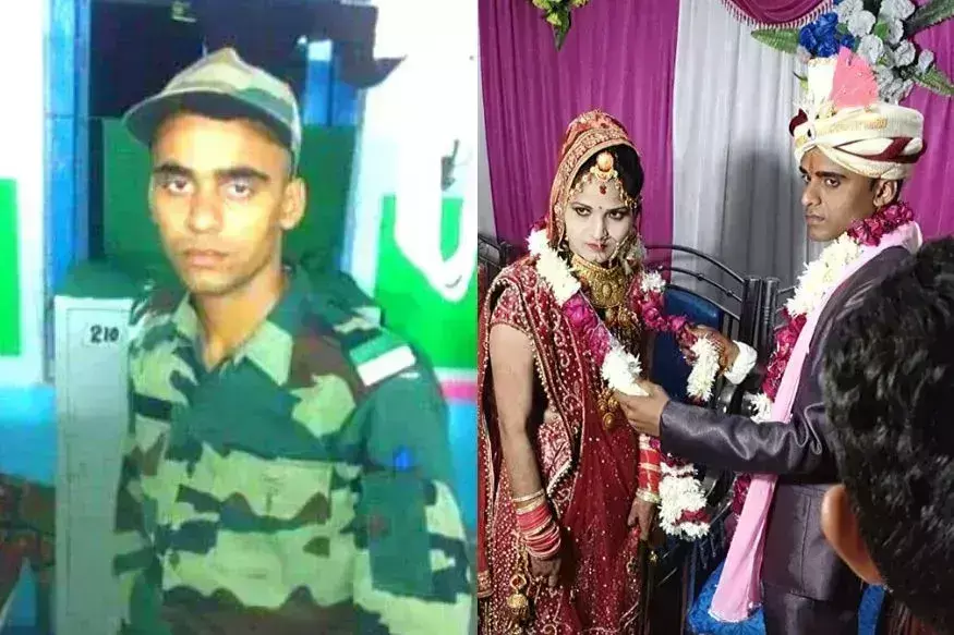बर्थडे पर शहीद हुआ आर्मी का जवान, शादी को हुए थे मात्र 16 दिन...नवव‍िवाह‍िता ने च‍िता पर दी व‍िदाई..